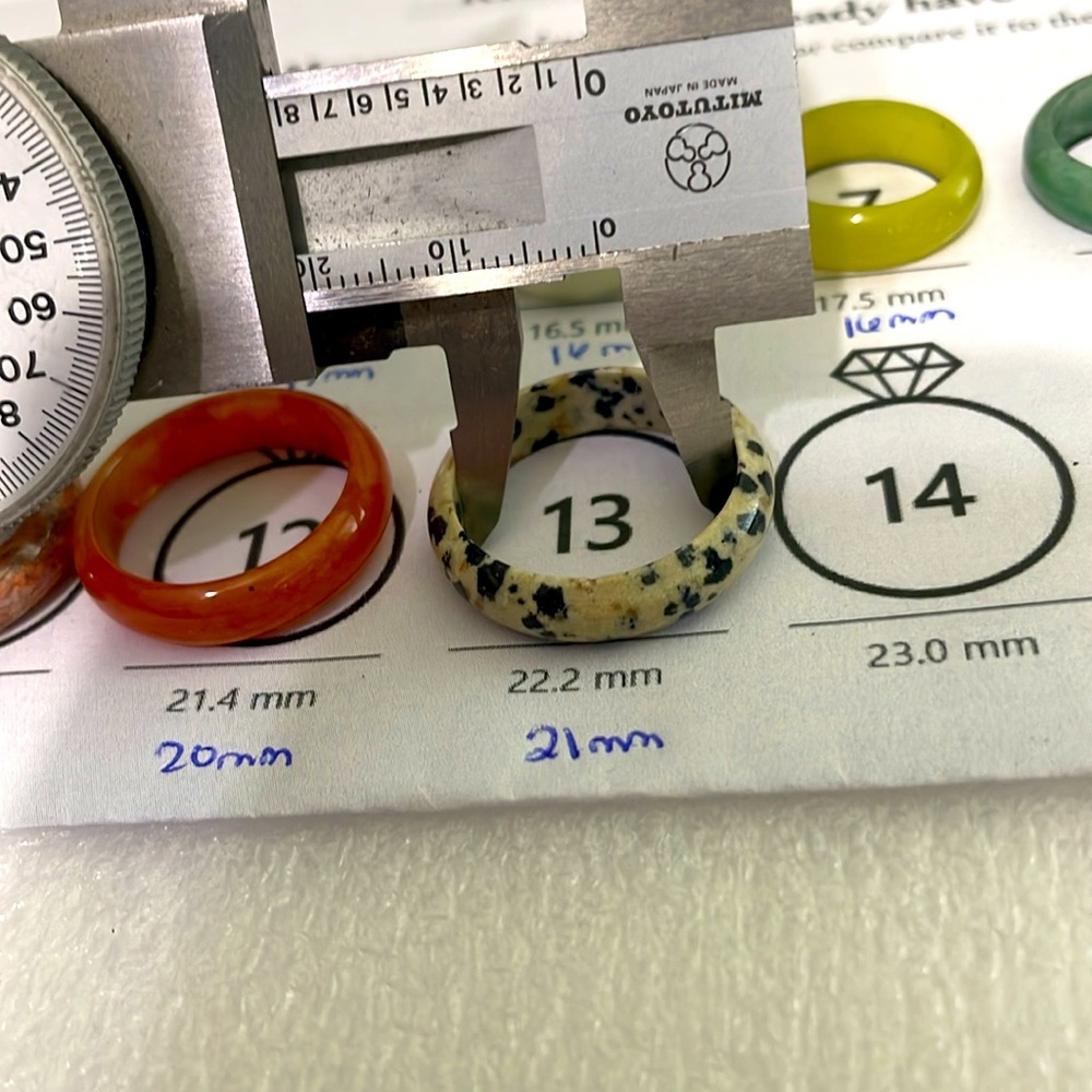 Solid Gemstone Rings - Choose 2 - Picture 4 of 15
